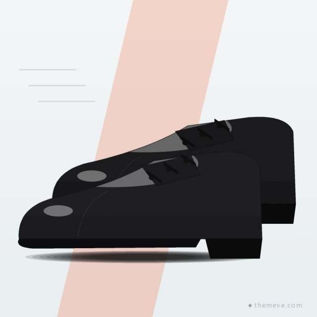 School Shoe — Black (Boys)