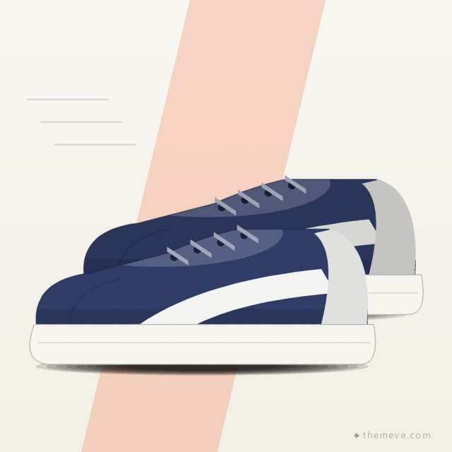 Everyday Sneaker — Navy