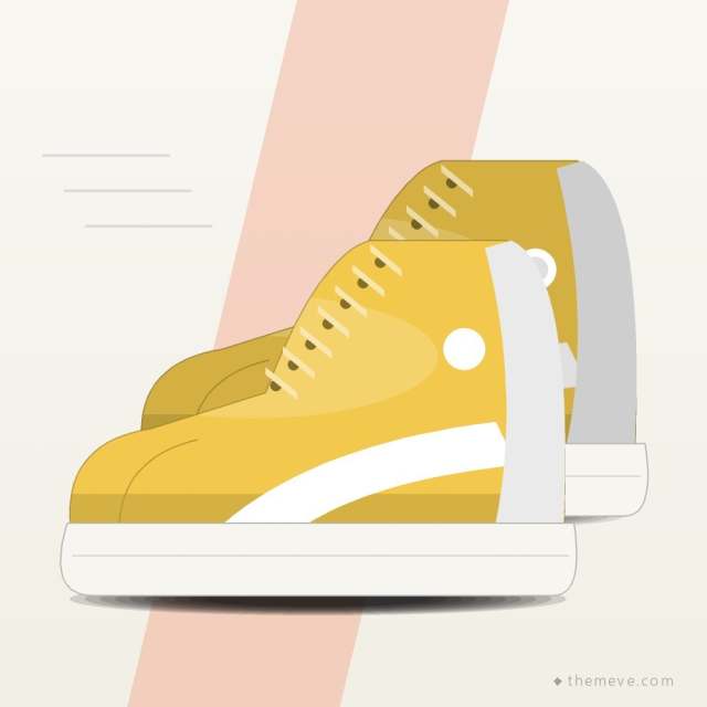 High-top Sneaker — Sunny