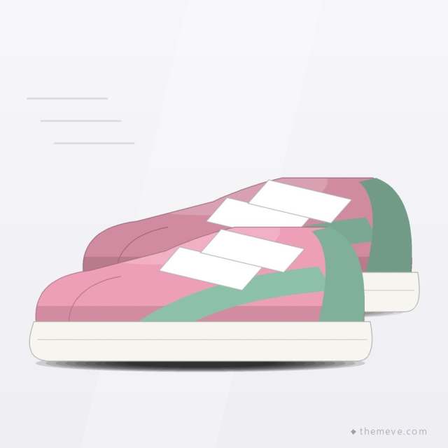 Velcro Sneaker — Bubblegum