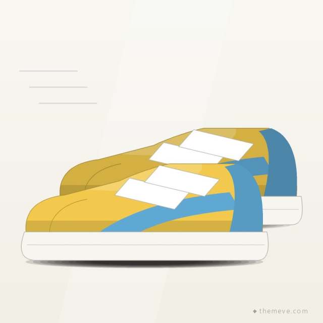 Velcro Sneaker — Sunshine
